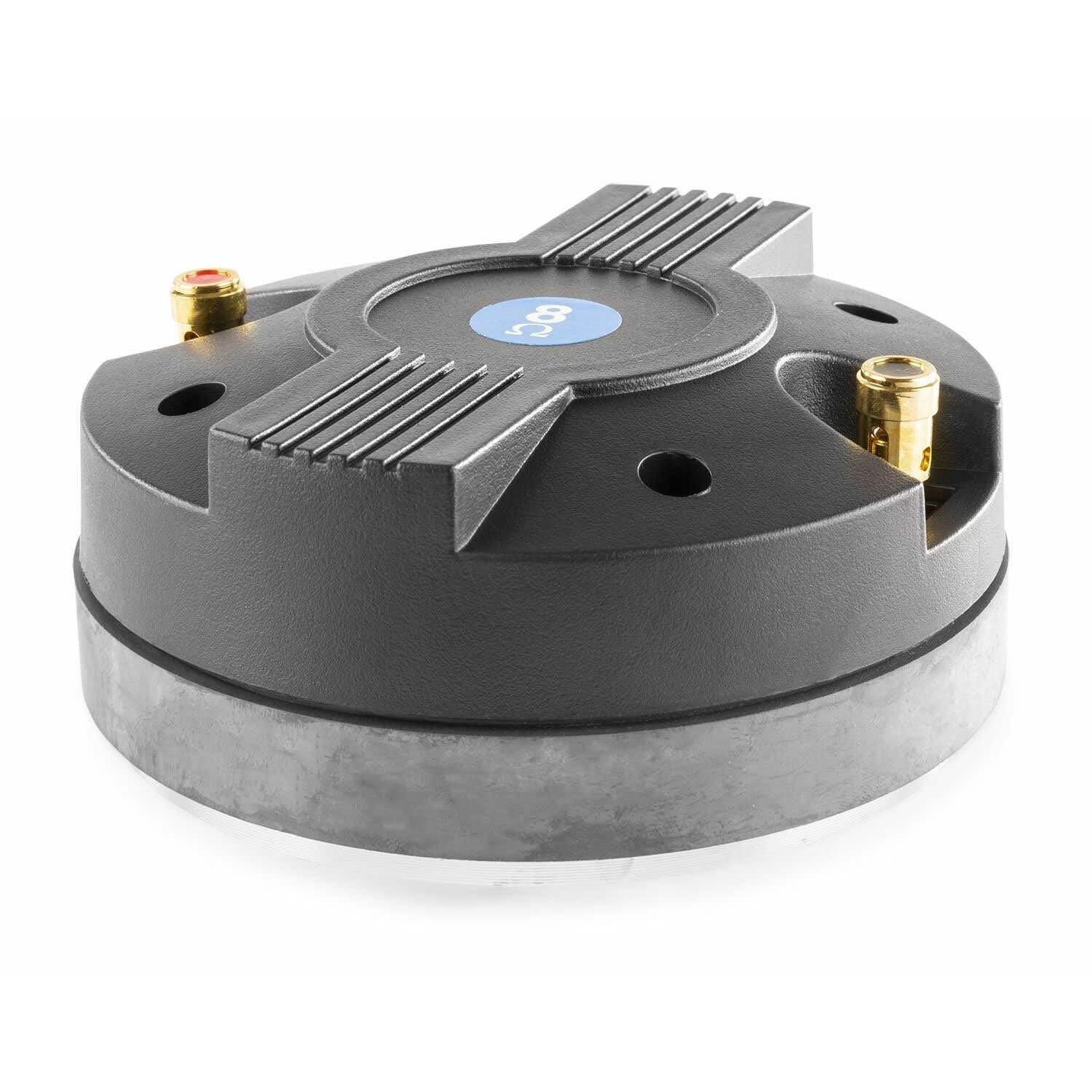 Skytec Moteur à Compression en Titane, 80 Watts, 8 Ohms, Bobine 44mm, Aimant 20 Oz, Connexion Vissée, Sonorisation Professionnelle, Rendement Élevé