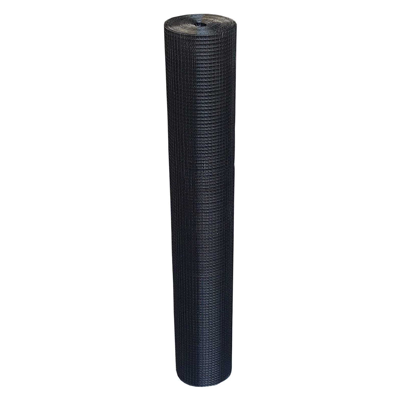 Garmix Volierendraht Maschendraht 4-Eck Drahtgitter Schwarz 150cm 15m 12x12mm 1,20mm