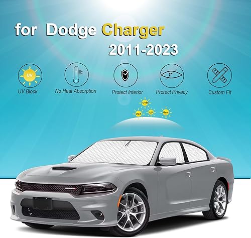 Miniatura 181 de KMF - Parasol de repuesto para parabrisas, cubierta para ventana lateral y trasera, cubierta protectora para visor, para campamento, bebé, bloqueo