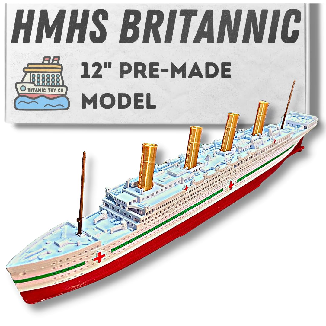 Buy TitanicToyCo HMHS Britannic Model Ship 1 Ft Long Fully Assembled