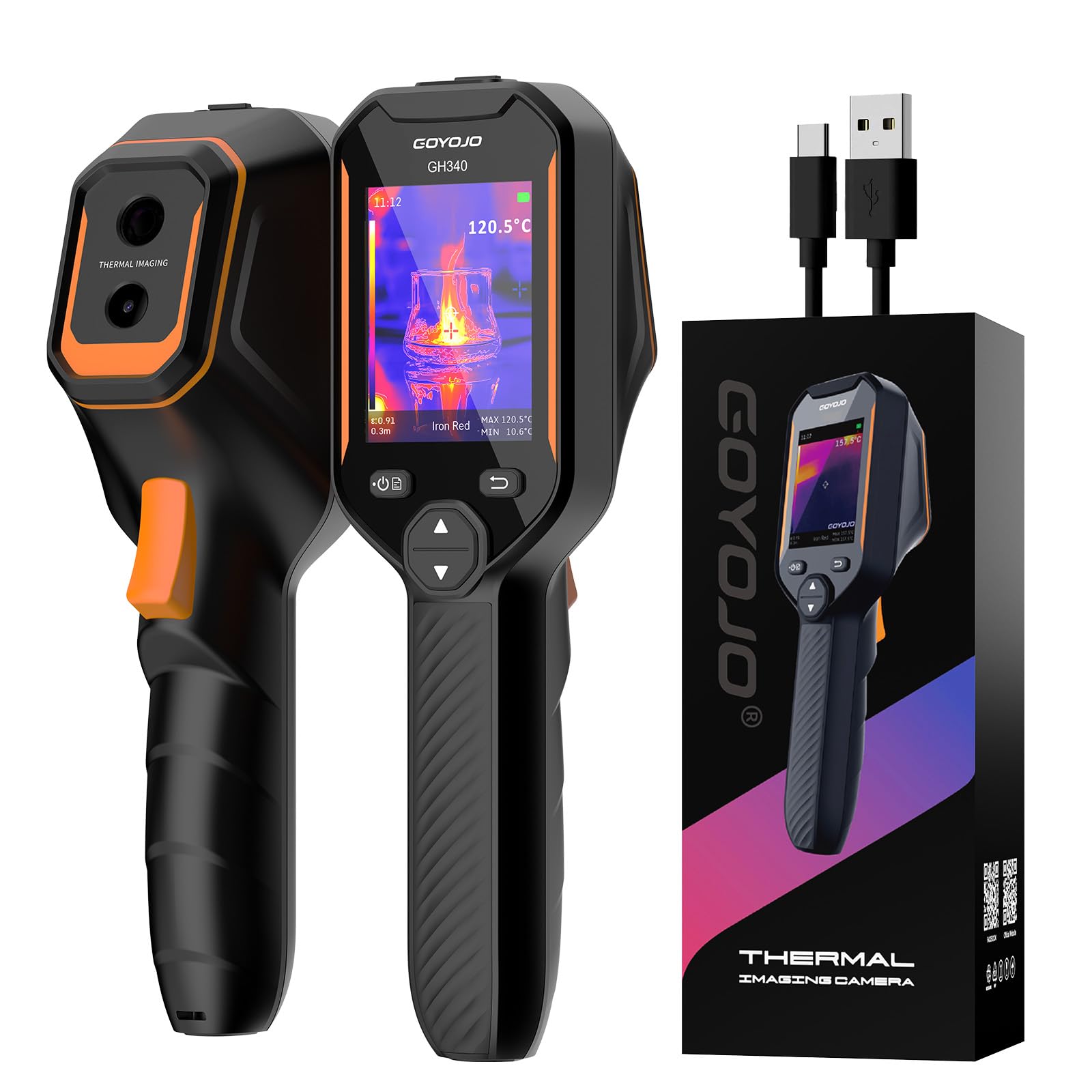 GOYOJO GW192WA サーマルカメラ　サーモグラフィー GOYOJO GW192WA サーマルカメラ サーモグラフィー Amazon.co.jp