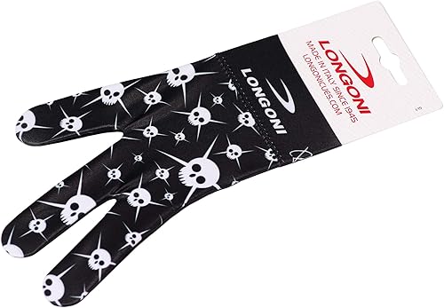 Miniatura 5 de Longoni Guante de taco de billar Fancy Skull 4 para mano izquierda