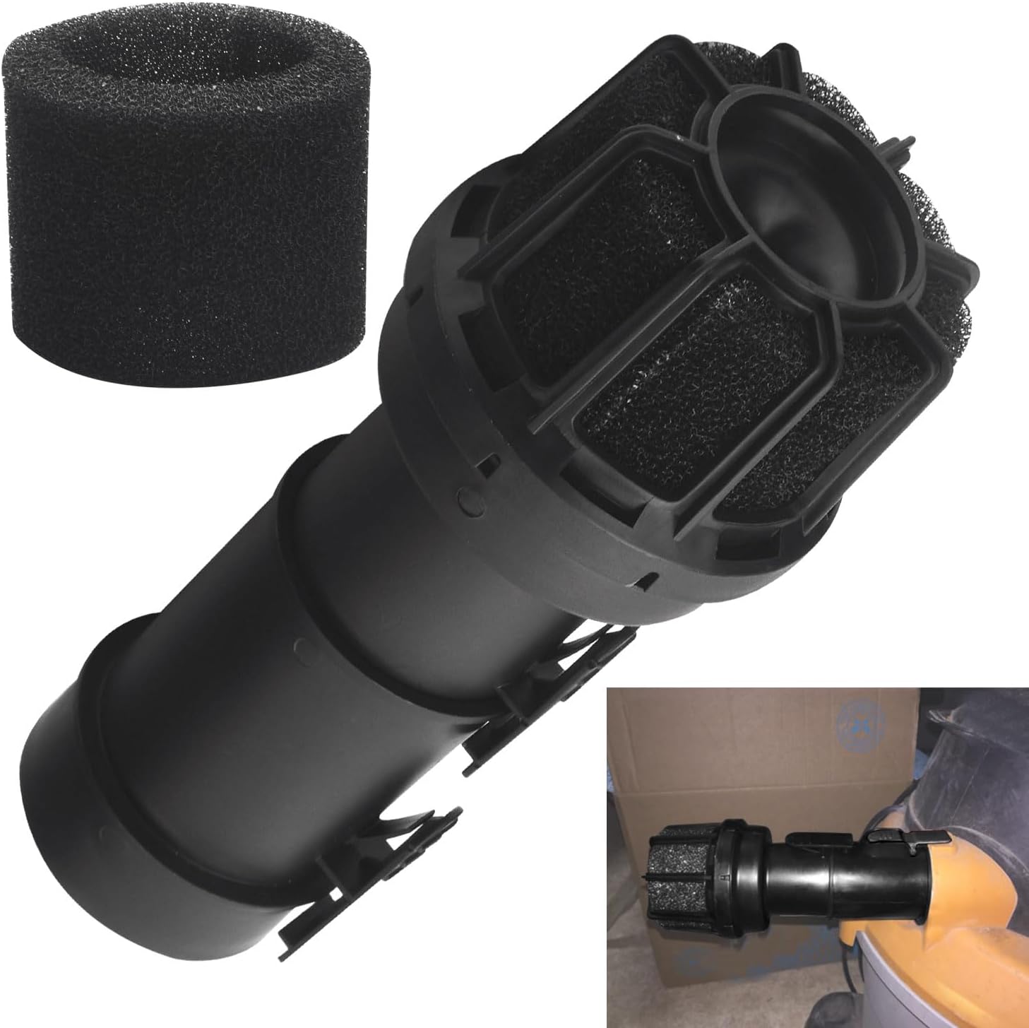 DECKMAN Wet/Dry Vacs Vacuum Muffler Diffuser WS25025A