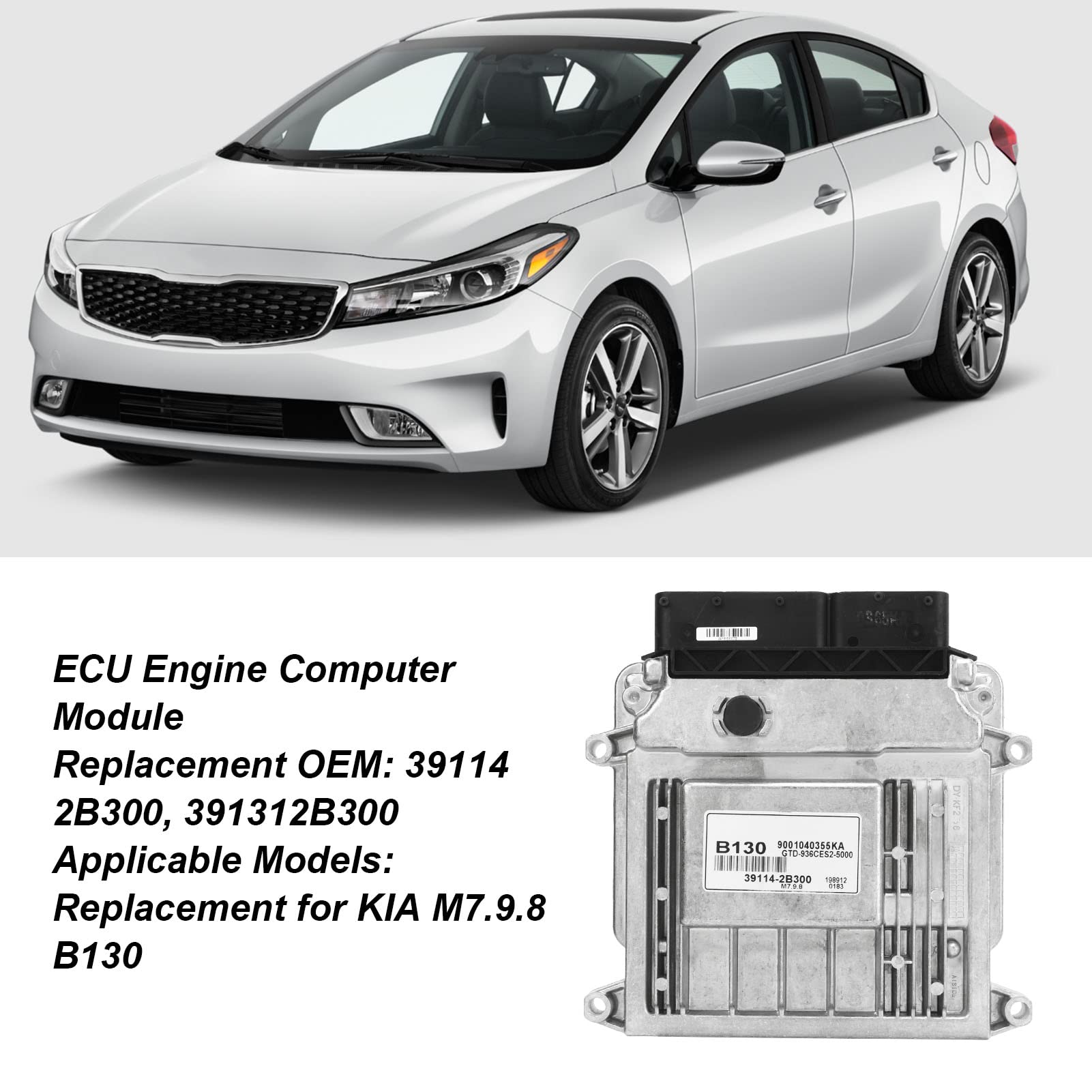 XTevu 391312B300 Motorsteuermodul-Baugruppe – ECU  