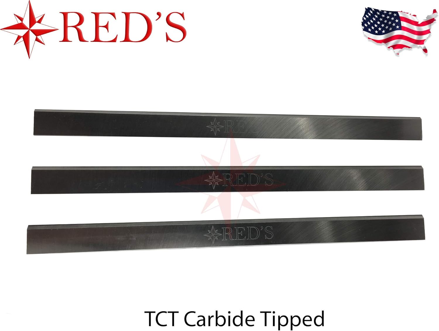 15" X 1" X 1/8" TCT CARBIDE PLANER JOINTER KNIVES BLADES Delta DC380