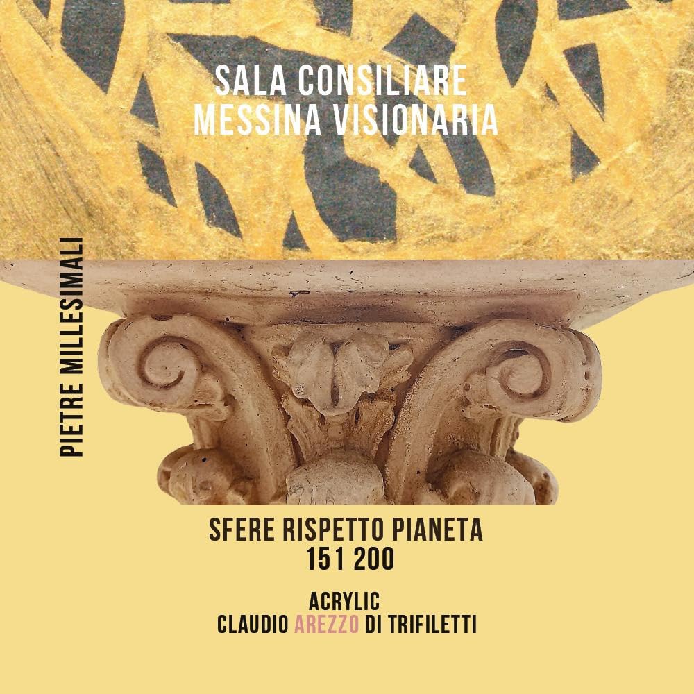 Messina Visionaria Sala Consiliare lithographie numérotée 151/200