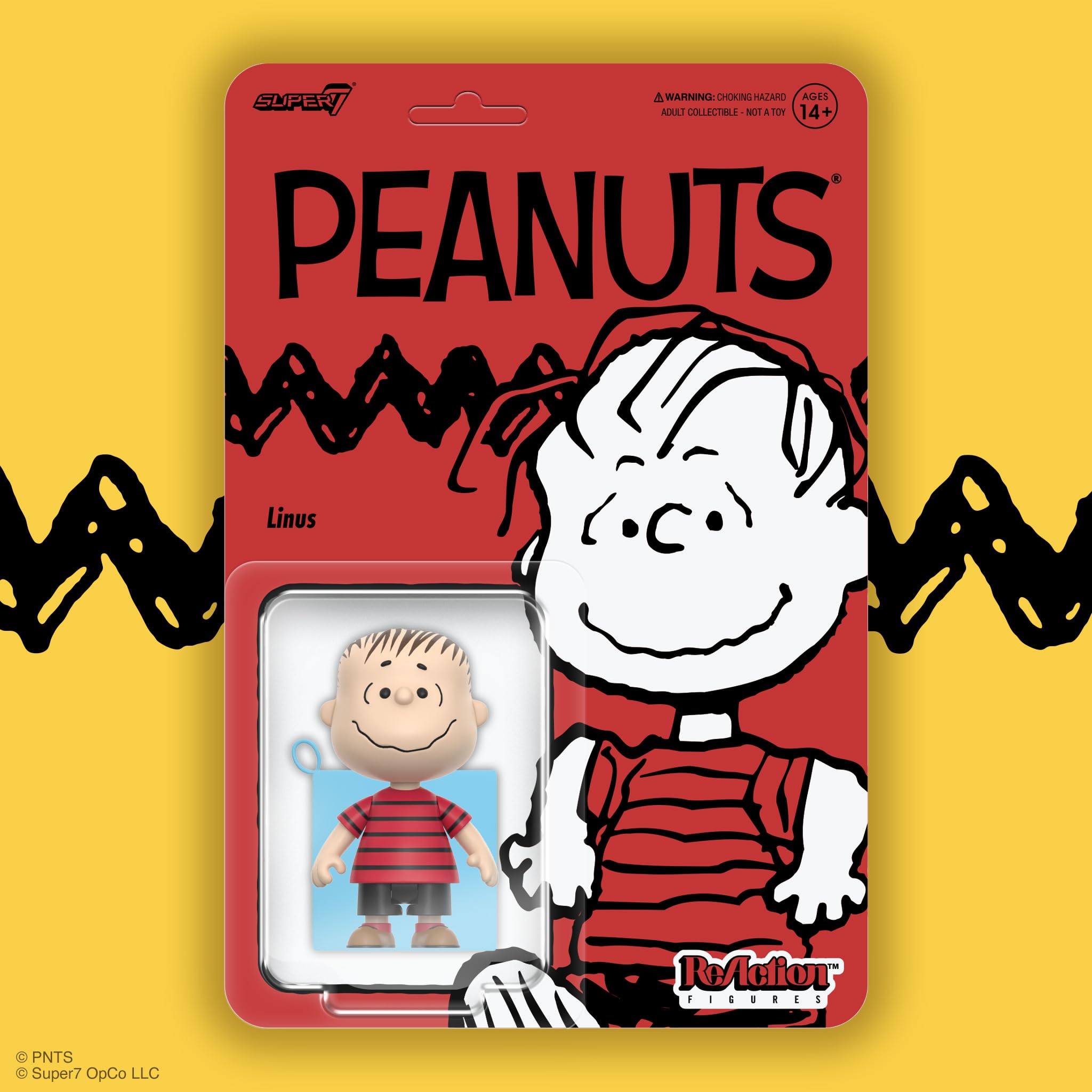 Peanuts - Reaction Figures - Linus (Wave 08) : Amazon.ca: Toys & Games