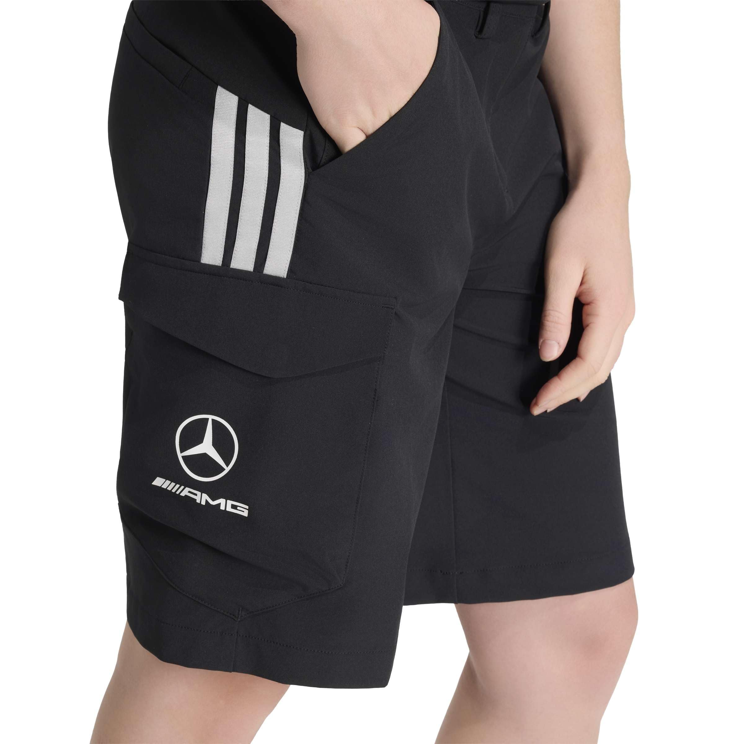 adidas Mercedes - Amg Petronas Formula 1 Team Mechanics Short - Pantalones Cortos Mujer