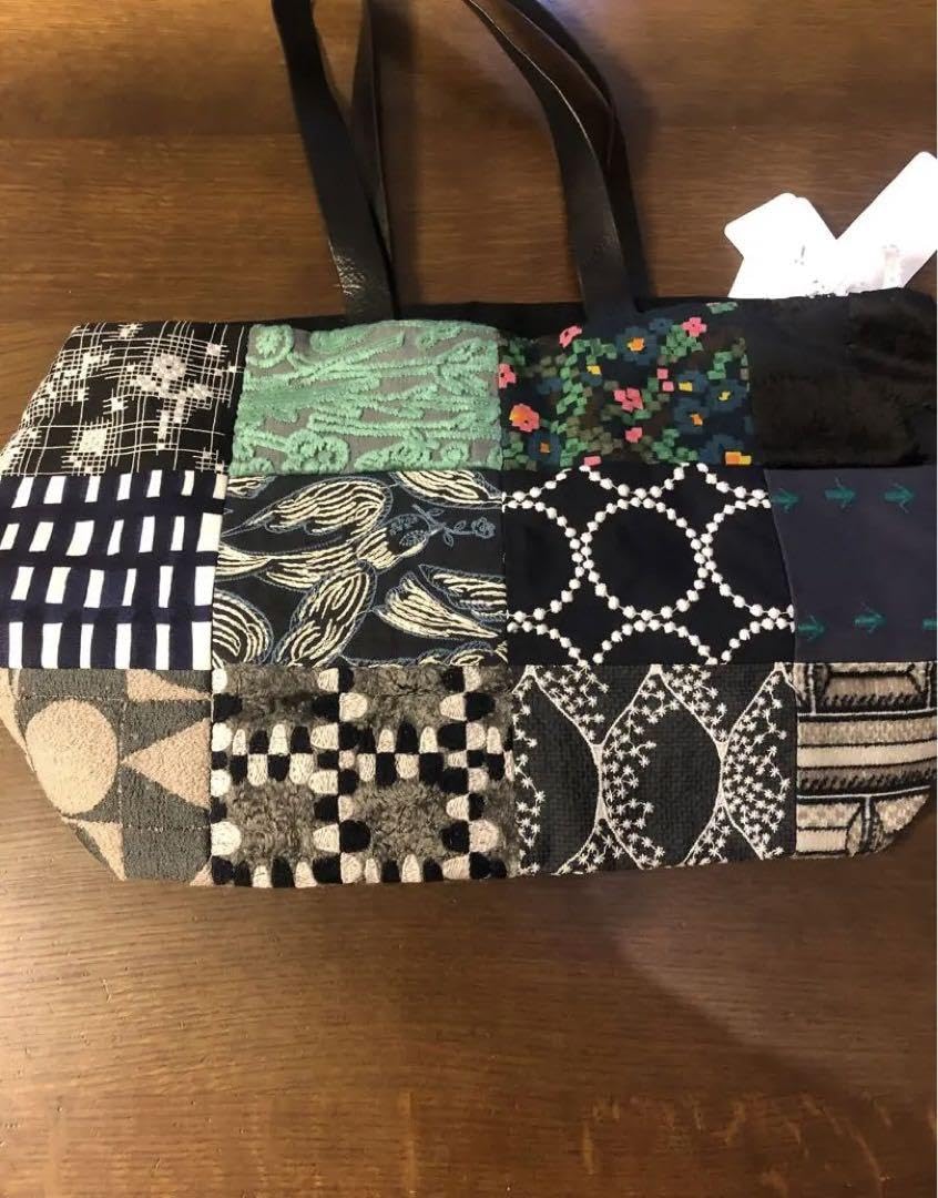 Amazon.co.jp: ミナペルホネン piece bag ピースバッグ ダークミックス  