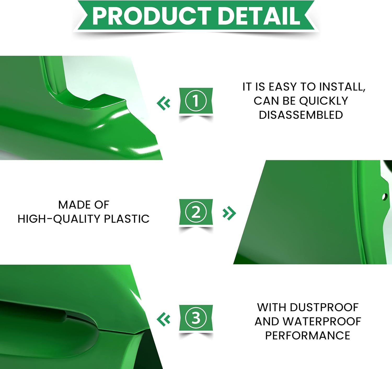 HECASA Upper & Lower Hood Assembly Compatible with John Deere LT133 LT150 LT155 LT160 LT166 LT170 LT180 LT190 LTR155 LTR166 LTR180 Replacement for AM131759 AM132530