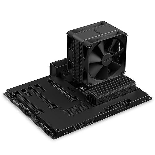 Miniatura 6 de NZXT Enfriador de aire para CPU T120 - RC-TN120-B1 - Tubos conductores de cobre - Rodamientos dinámicos de fluidos - Compatibilidad AMD e Intel -