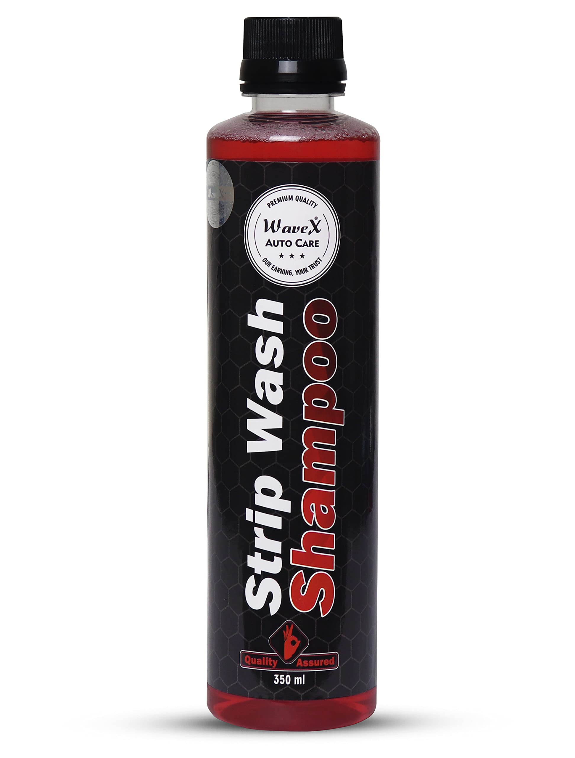 WaveX Strip Wash Car Shampoo 350 ml | Remove wax, sealants, & any protection that is not a ceramic coating