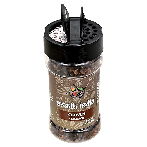 Miniatura 4 de Shudh India Clavos enteros (lanzamiento) ideal para alimentos, té, bolas de pomandro y popurrí, seleccionados a mano, especias  tarro de PET,