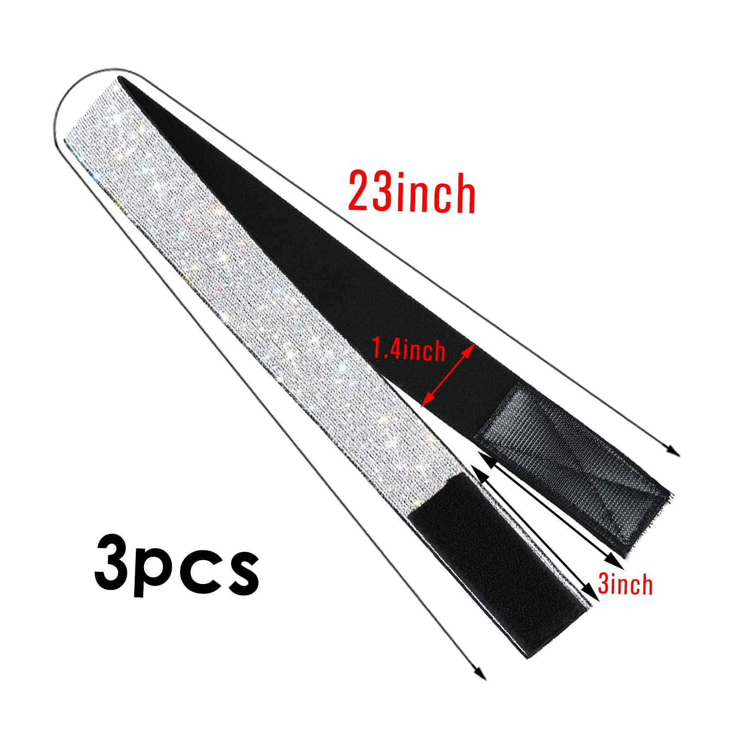 3 bandas elásticas para bordes de peluca y pelitos de bebé, para fusión de encaje frontal, con cepillo para el cabello, bandas de colocación (4 unidades/paquete, plateado) 2