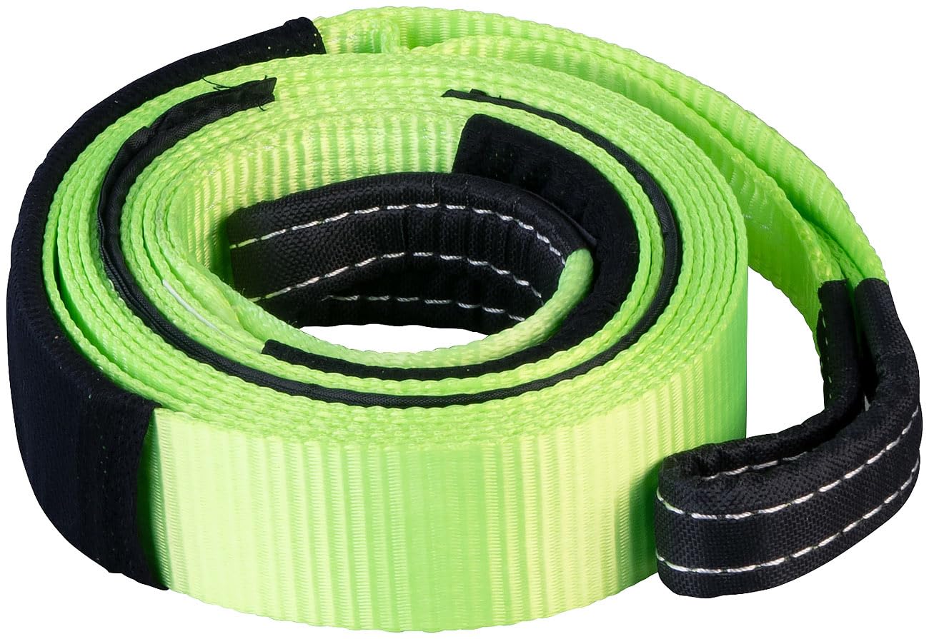 Lescars Abschleppseil Auto: 2er-Set Abschleppseile mit 5 m, Haken, 10 Tonnen Zugkraft, Handschuhe (Pkw, Profi, Seil)