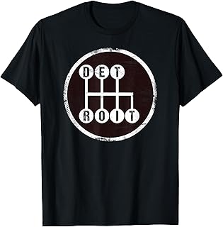 Detroit Stick Shift design T-Shirt