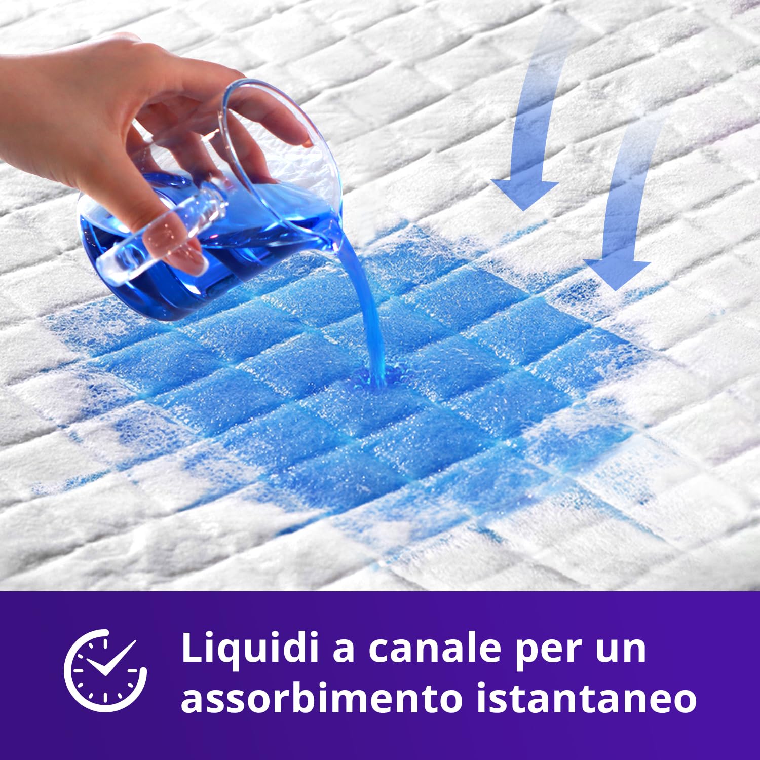 WhyWorry NightShield Traverse Letto Anziani, 60 x 90 cm Traverse Salvaletto per Incontinenza Adulti, Traversa Assorbenti Monouso Salva Materasso, Impermeabile e Antiodore, Donna e Uomo, 90 Pezzi