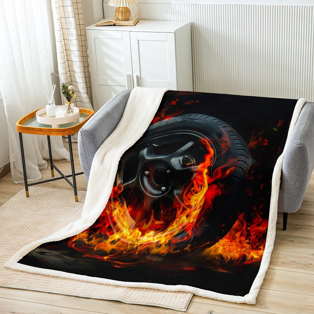 Weiche Flanell-Decke, 203,2 X 152,4 Cm – Leicht, Wärmend & Waschbar, Für Couch, Bett Oder Als Geschenk