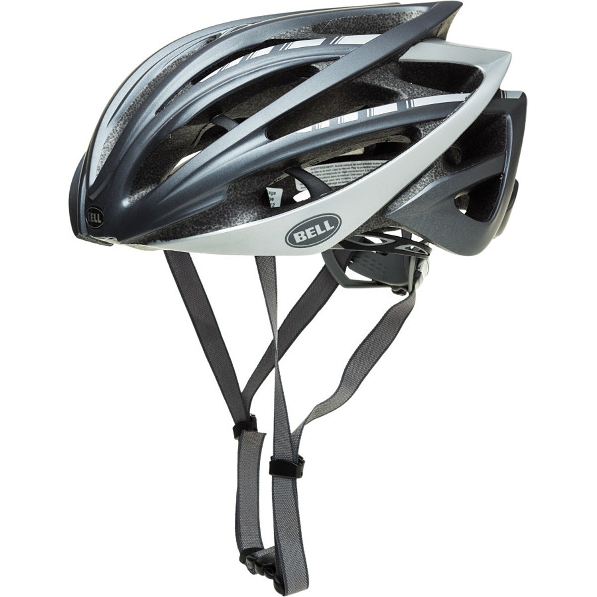 Bell Gage Road Helmet Small Matte Titanium Stripes Sports & Outdoors