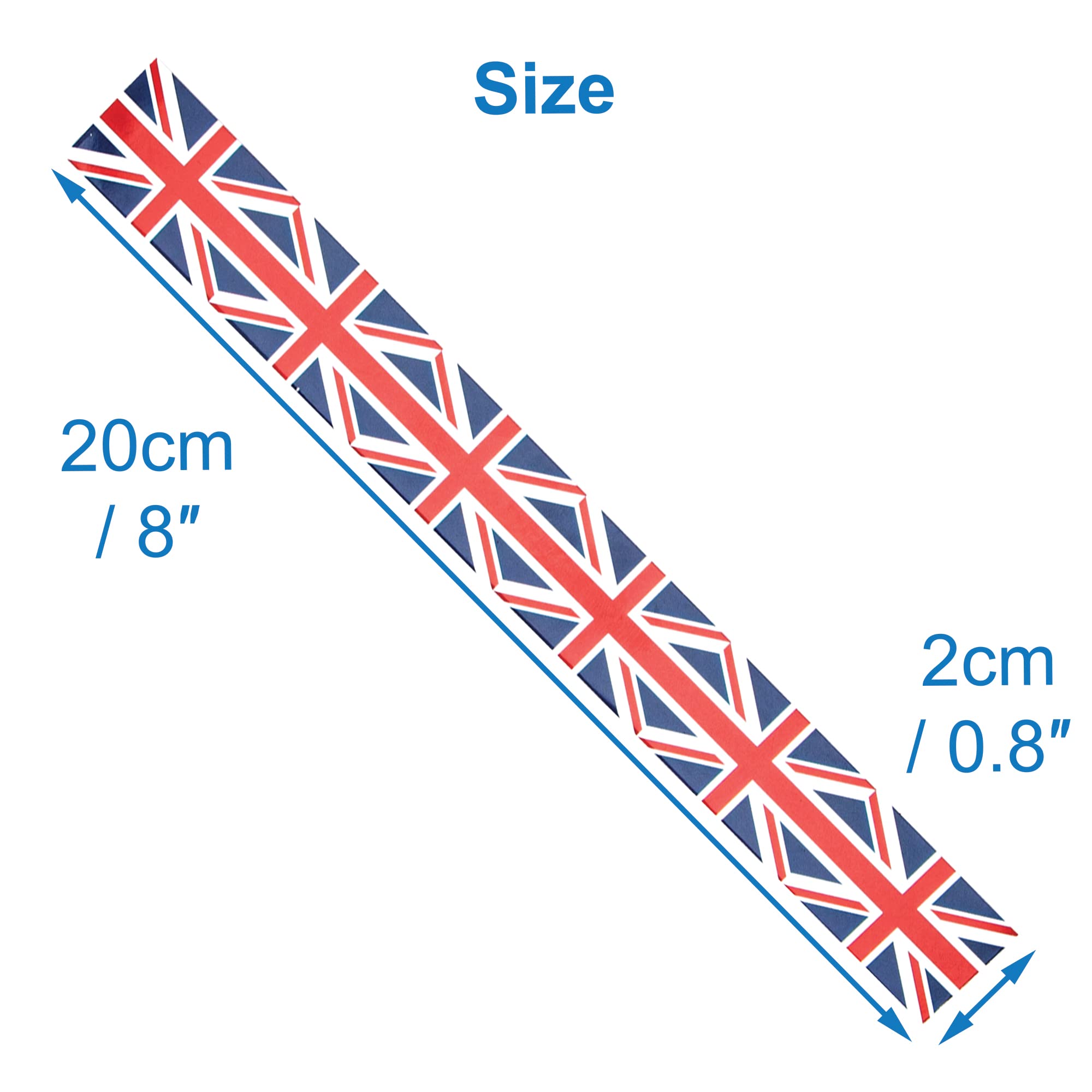 Baker Ross Union Jack - Catene di carta per bambini, confezione
