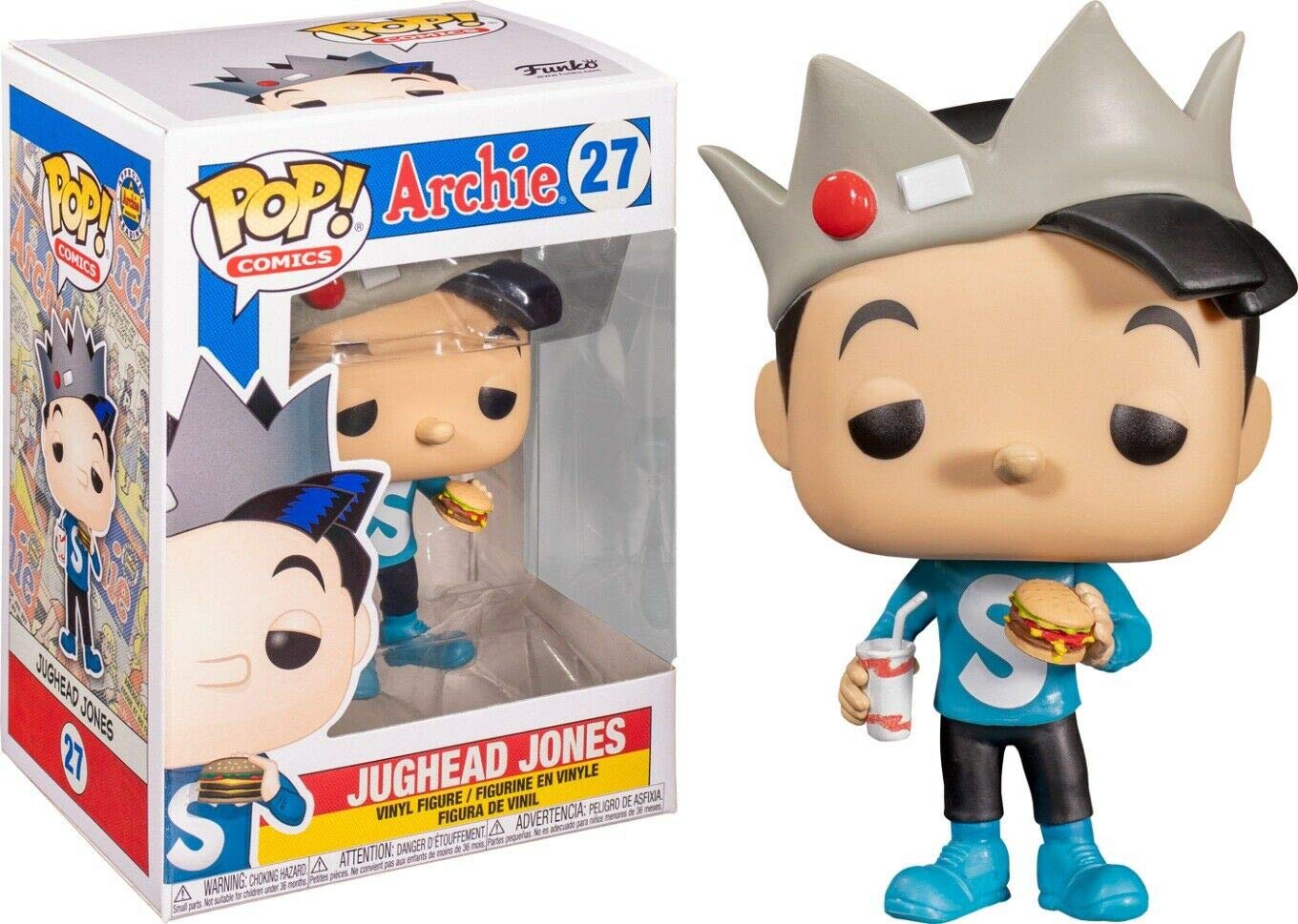 Funko POP! Archie Comics-Jughead - Collectable Vinyl Figure - Gift Idea - Official Merchandise - Toys for Kids & Adults - Cartoons Fans - Model Figure for Collectors and Display