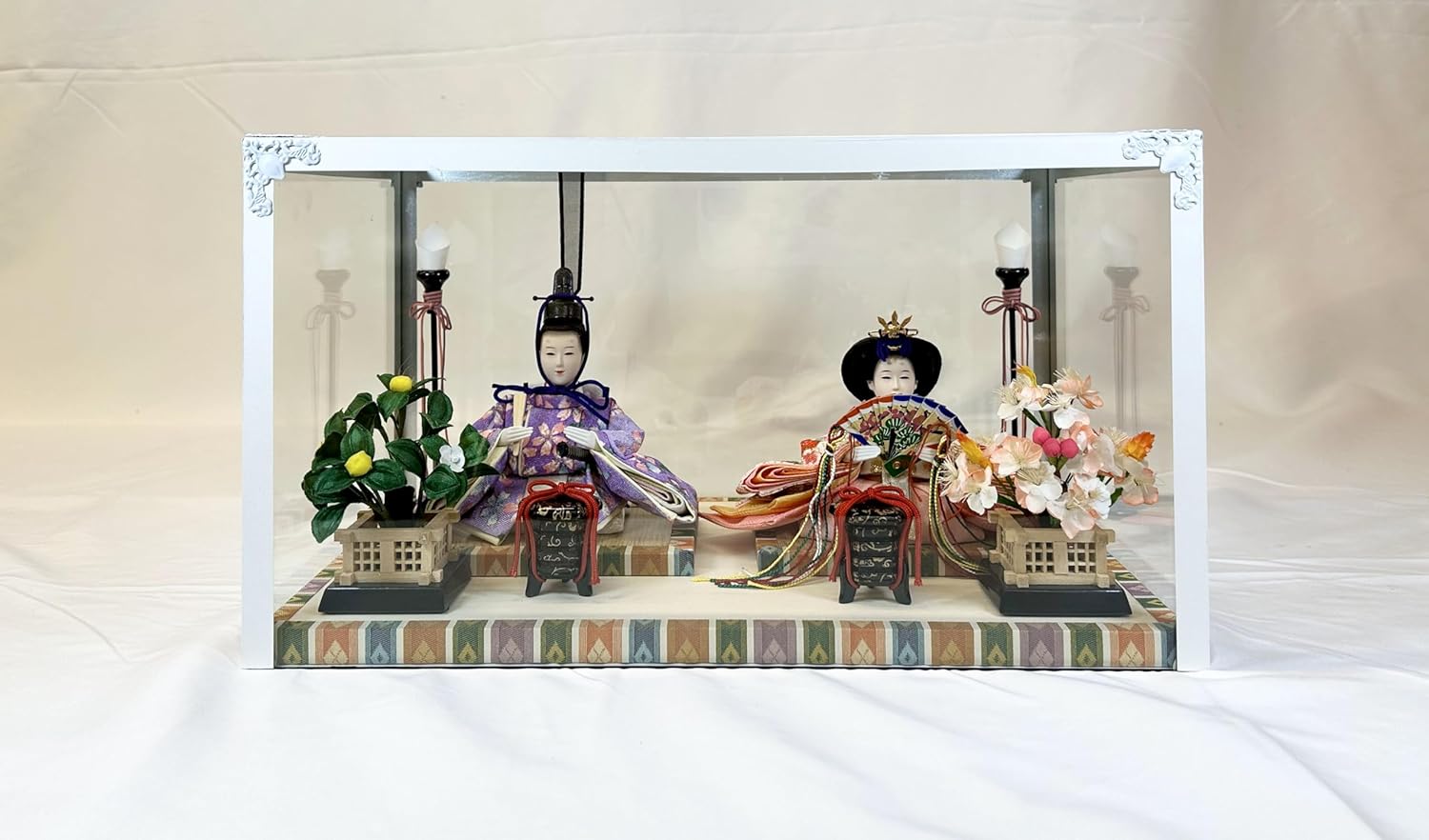 雛人形 七段飾り 西陣織高級金襴 難波 45号 熊倉基安作 中古品 あーい