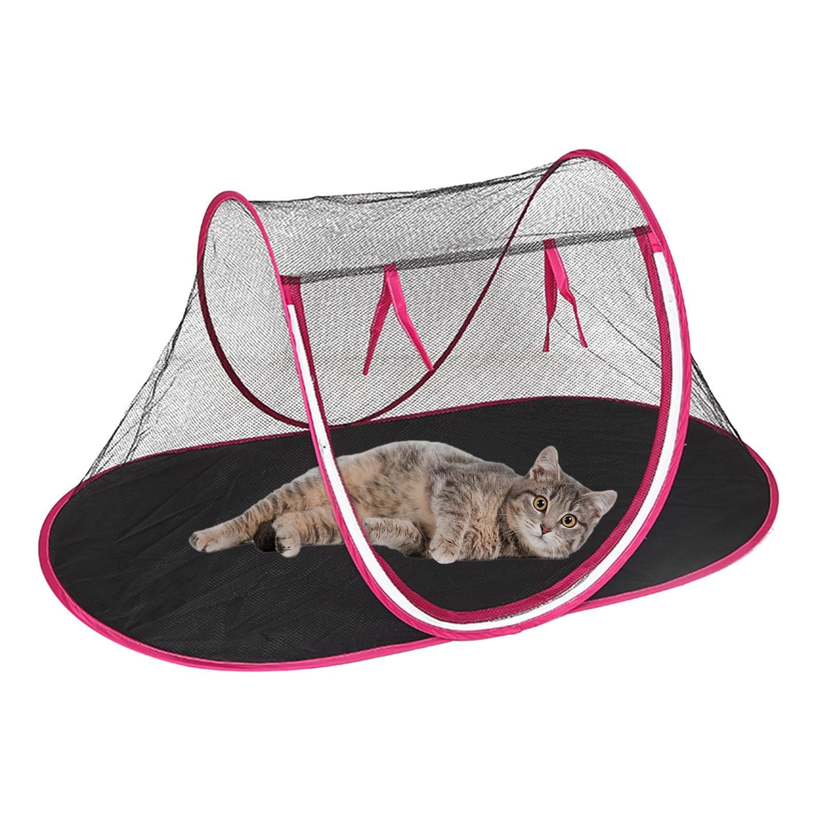 Lambo campaña Plegable portátil para Mascotas - Tienda Plegable para Exteriores para Mascotas,Casa Juegos Exterior para Gatos, Valla para Perros para Acampar, Parque Infantil para Perros