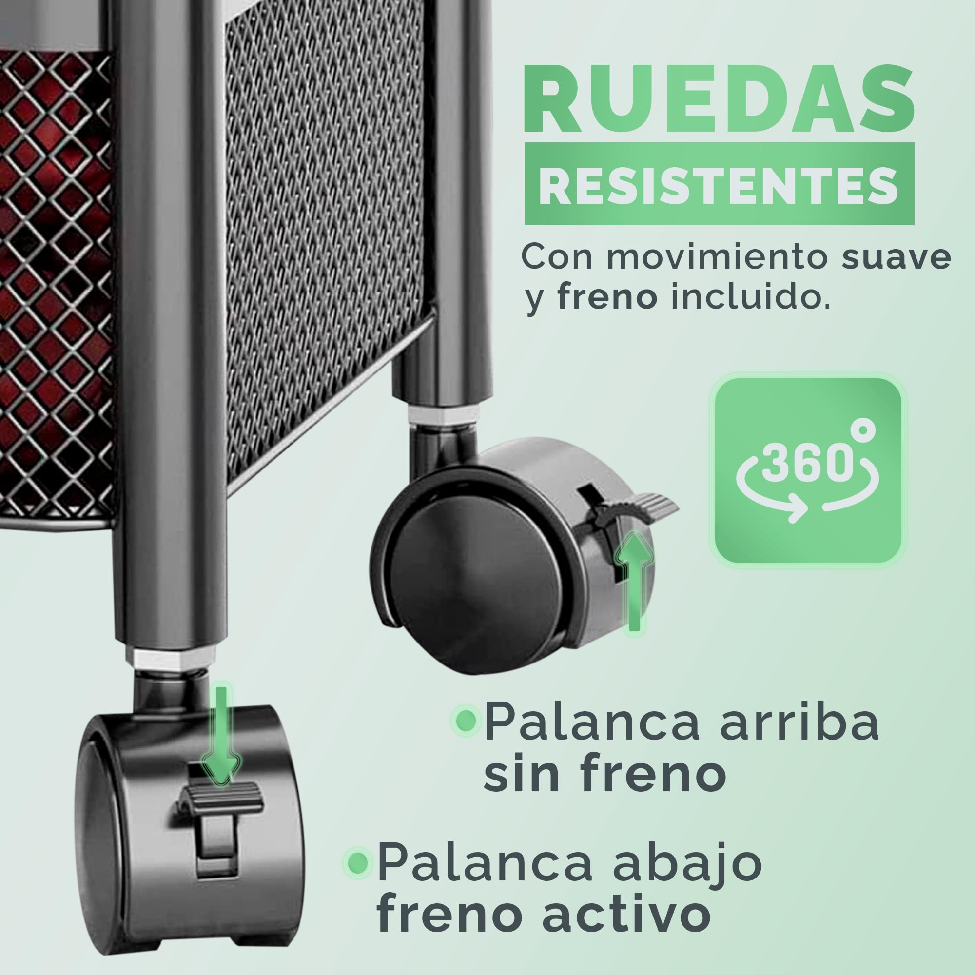 JUPPLIES Carrito Auxiliar con Ruedas - Cesta de Almacenamiento Ahorra Espacio 4 Niveles - Carrito Cocina Giratorio - Estante Cocina, Baño, Estante para Frutas, Verduras, Utensilios-Metalico (Negro V2)