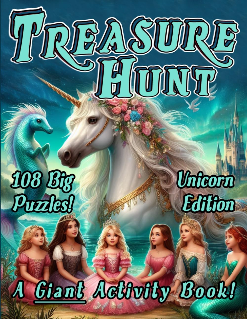 Treasure Hunt: Unicorn Edition: A Giant Activity Book