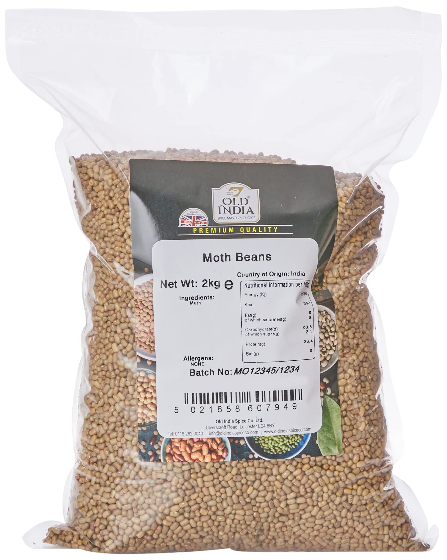Old India Moth Beans 2kg