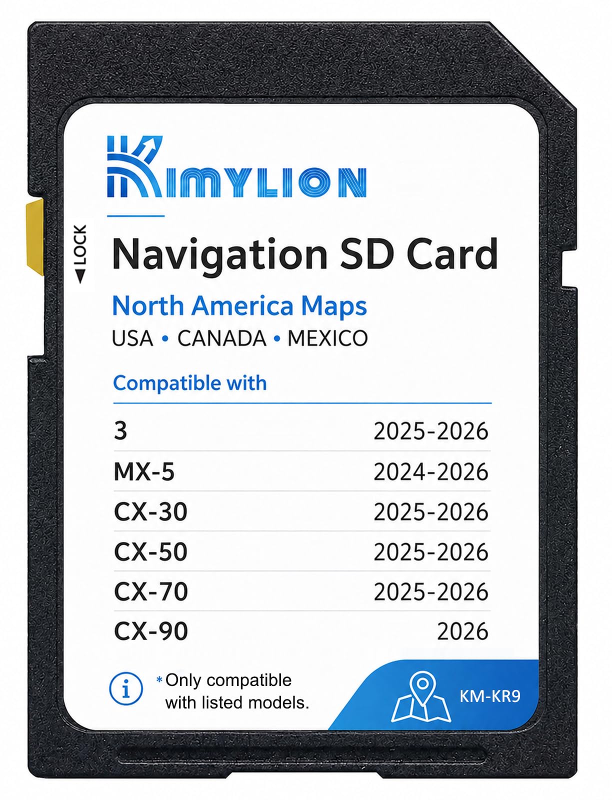 Amazon.com: Navigation SD Card KR9D66EZ1B – Offline GPS with HUD