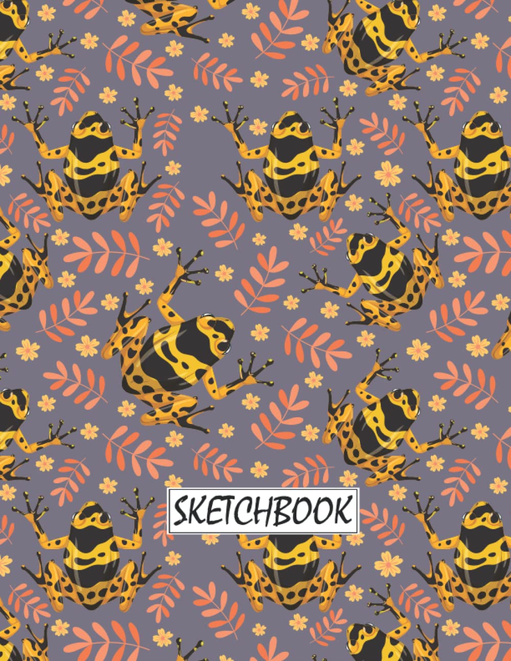 Independently published Poison Dart Frog Sketchbook: Cute Poison Dart Frog Sketchbook for Girls, Drawing, Doodling, Sketching Pad Book For Girls