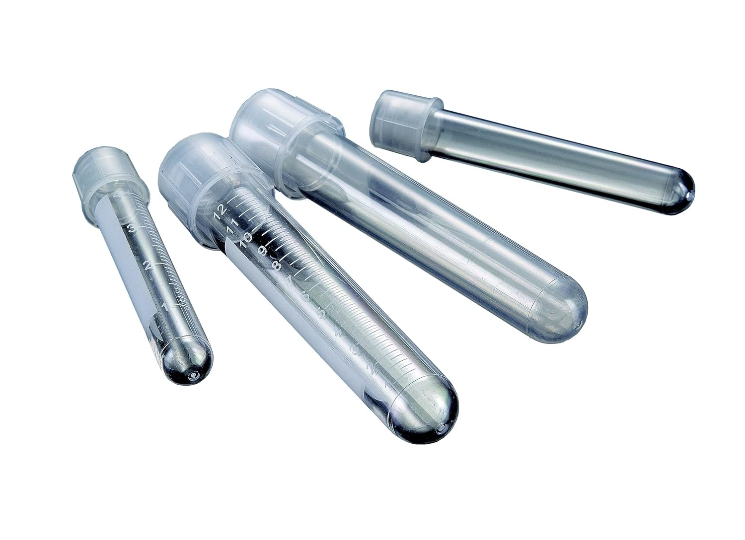 Cell Culture Tubes (Polystyrene) (12 x 75mm, 25/Bag, 1000/case)