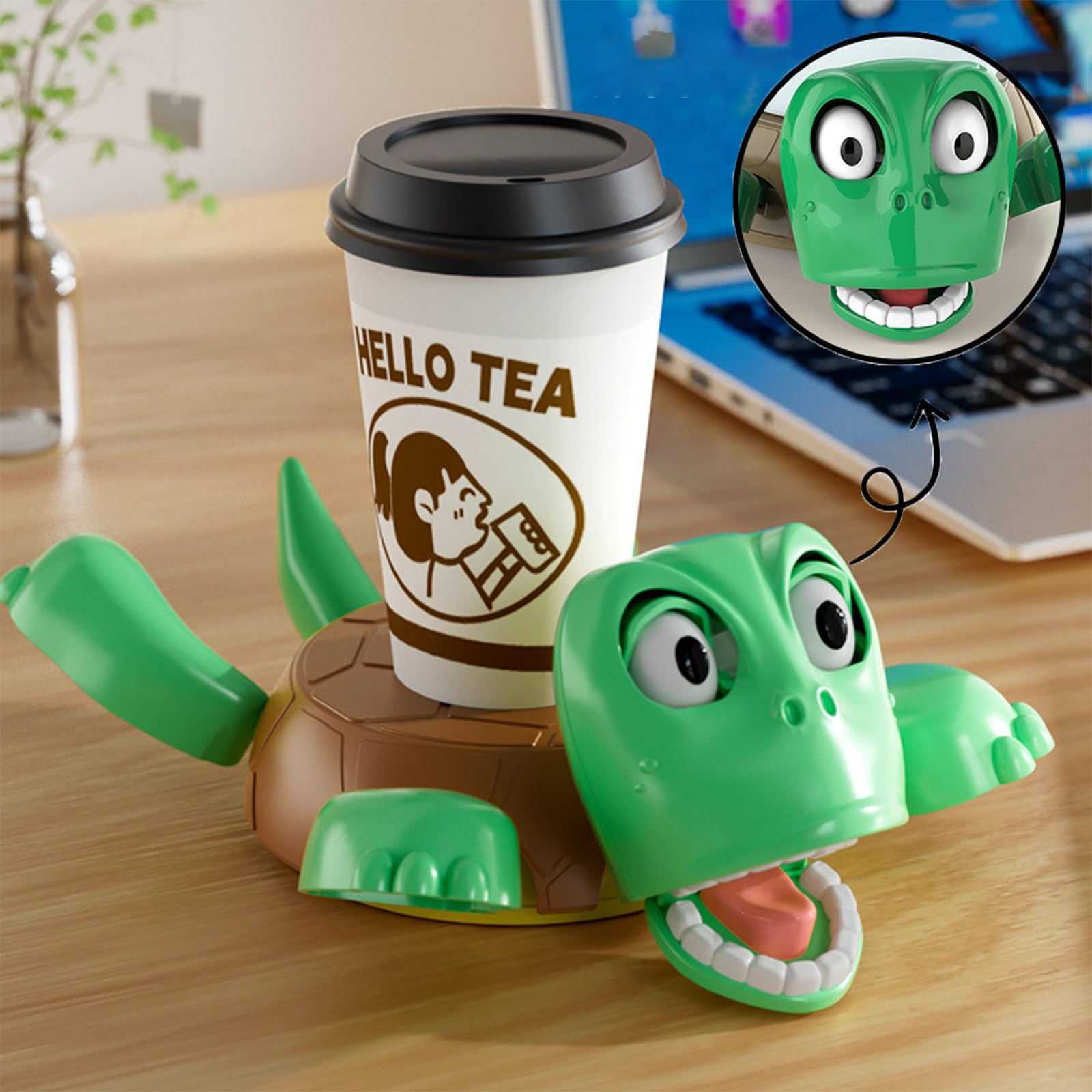 Amazon｜【LIANGCHAOCHEN】亀のコースター 3dプリント カメの