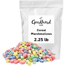 Cereal Marshmallows, Dehydrated Marshmallow Bits, 2.25 Pounds, Dessert Ingredient and Topping