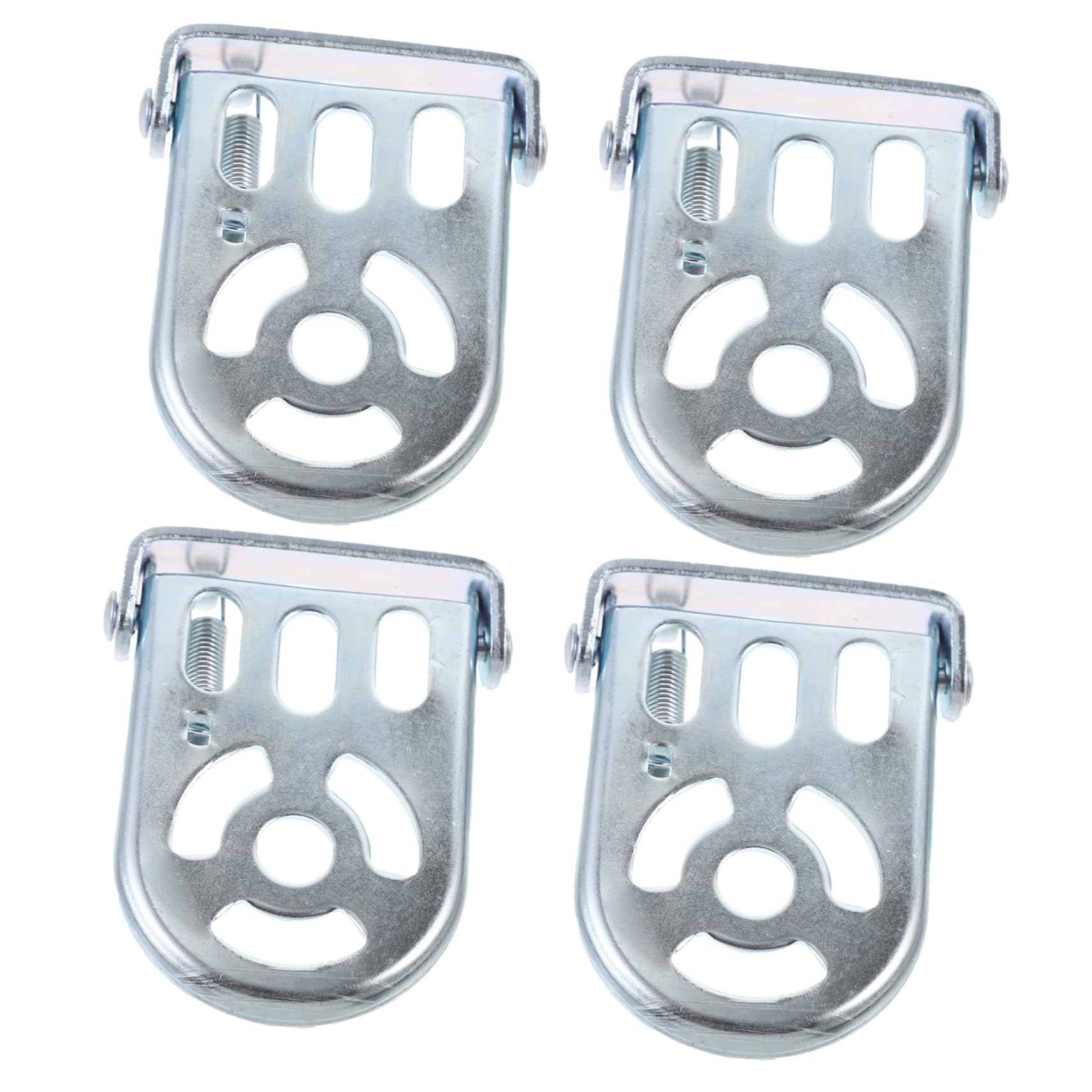 ABOOFAN 2 Pairs Foldable Bike Rear Foot Peg Rest Durable Metal Footrests for Comfortable Cycling Easy Installation for Mountain and Road Bikes for Backseat Comfort