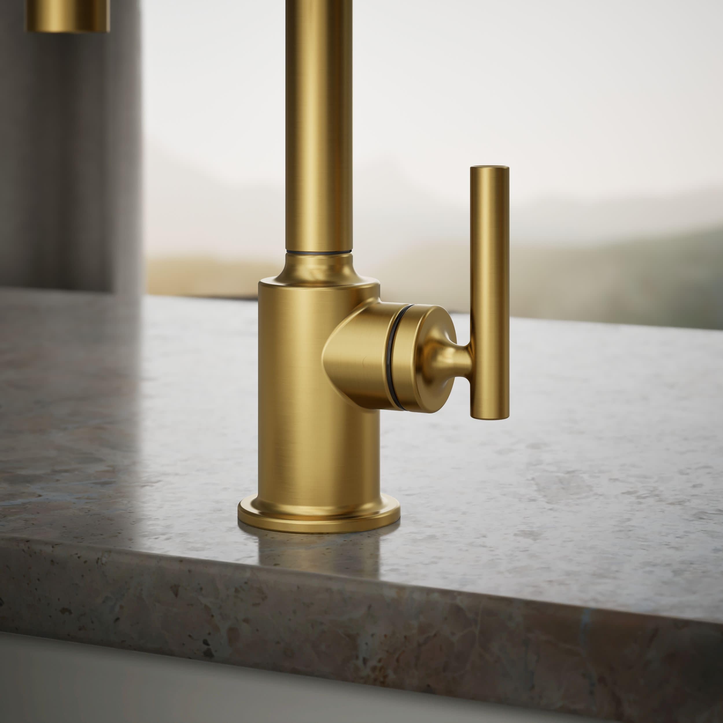 Kohler rubinetto purista della bevanda di 24077-2MB K-24077-2MB, ottone moderno spazzolato vibrante