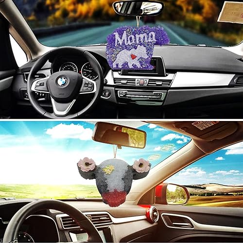 Miniatura 9 de Flythww Moldes de silicona Freshie de hojas grandes de 5 pulgadas, aptos para horno, moldes de silicona Freshie para hornear, granos de aroma,