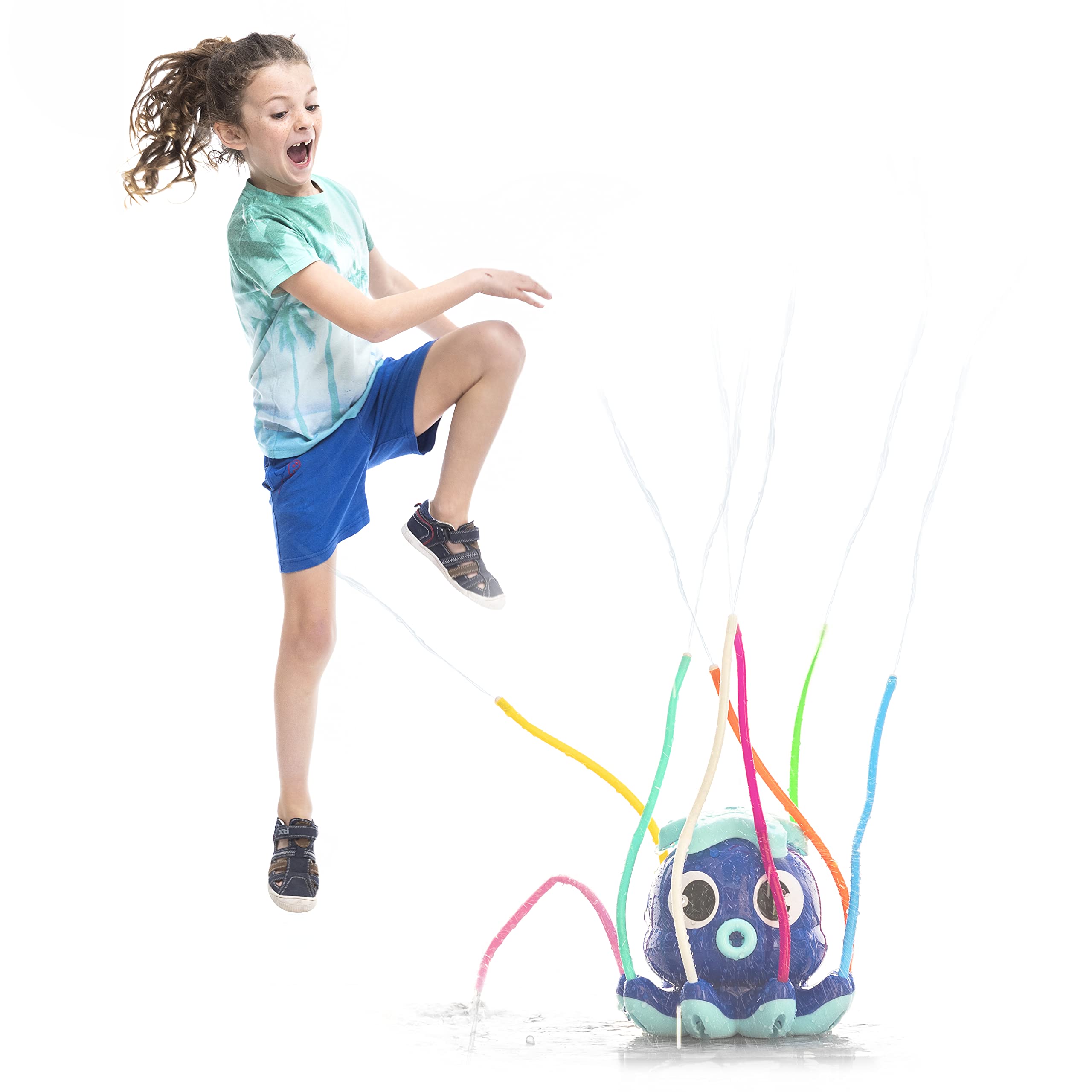 Water Sprinkler and Sprayer Toy Octodrop InnovaGoods, Multicolor - Image 4