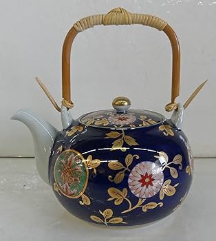 有田燒 清右衛門 古伊万里 金彩 急須　蓋付き湯呑み　茶托　茶道具入れ　美品 71erIKmK7gL._UF350,350_QL50_.jpg
