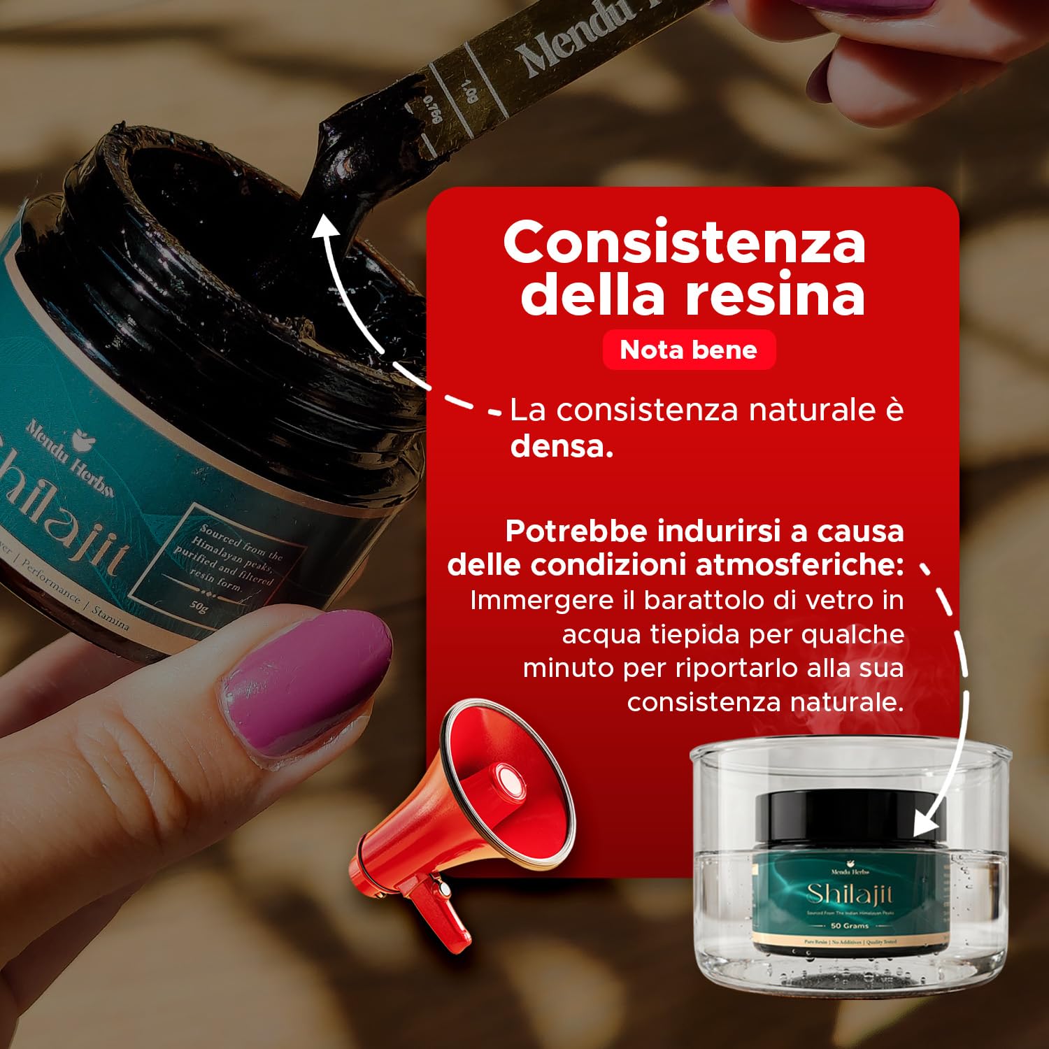 Himalayan Shilajit Resina Puro Originale 50 g | 100% Originale con Acido Fulvico e Acido Umico | Oltre 85 Minerali ed Oligoelementi | Vitalità ed Energia Naturale per Uomini