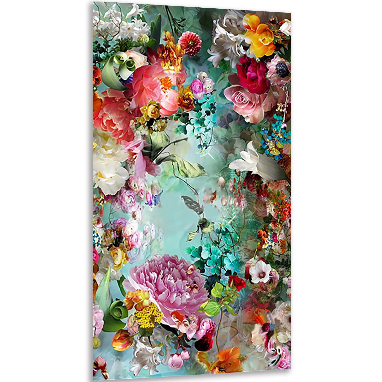 Kit diamond painting complet fleurs colorées 5D Instarry, une idée cadeau créative - 8