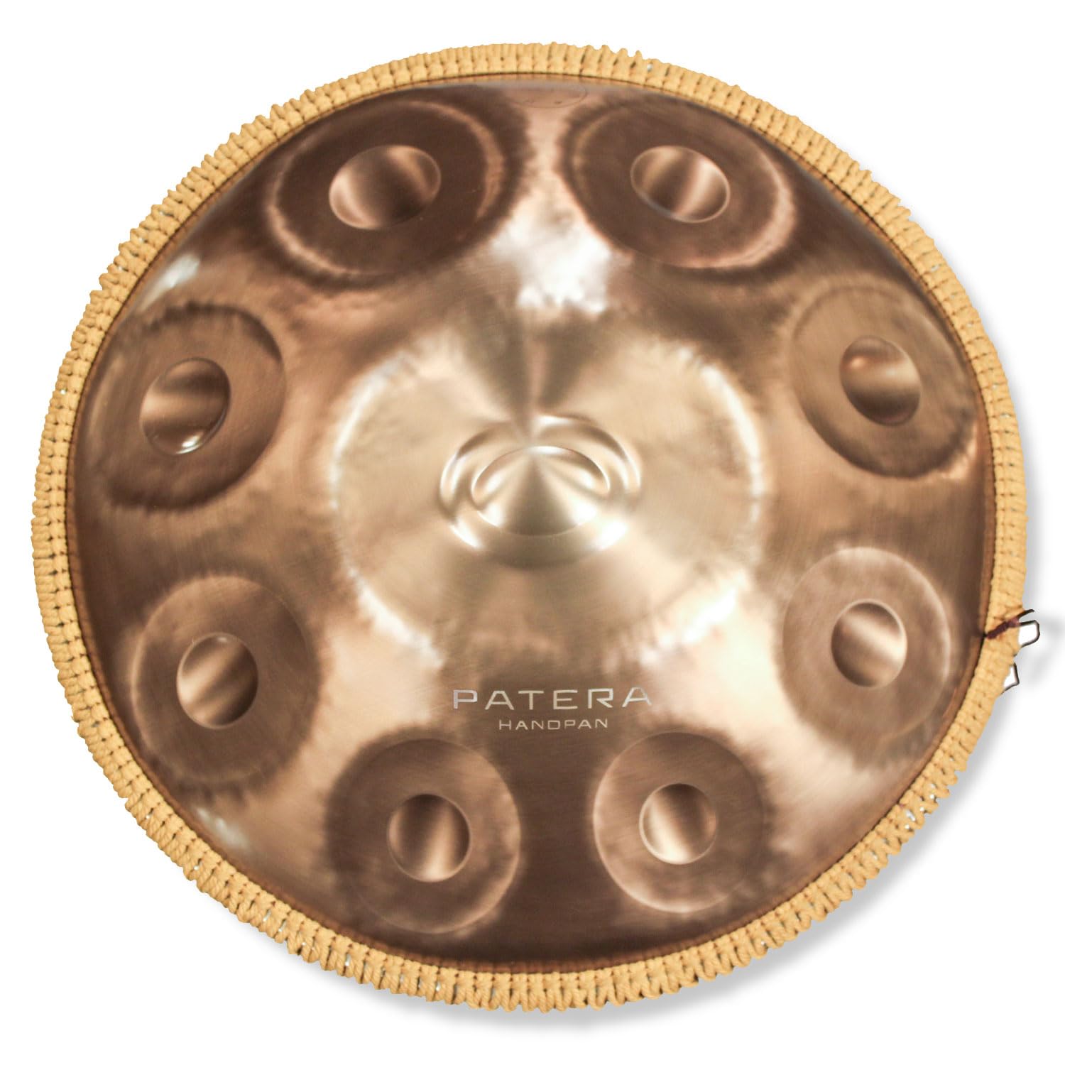 Patera HPDM-12 Handpan Compact D- ze stali nierdzewnej 12 tonów z torbą