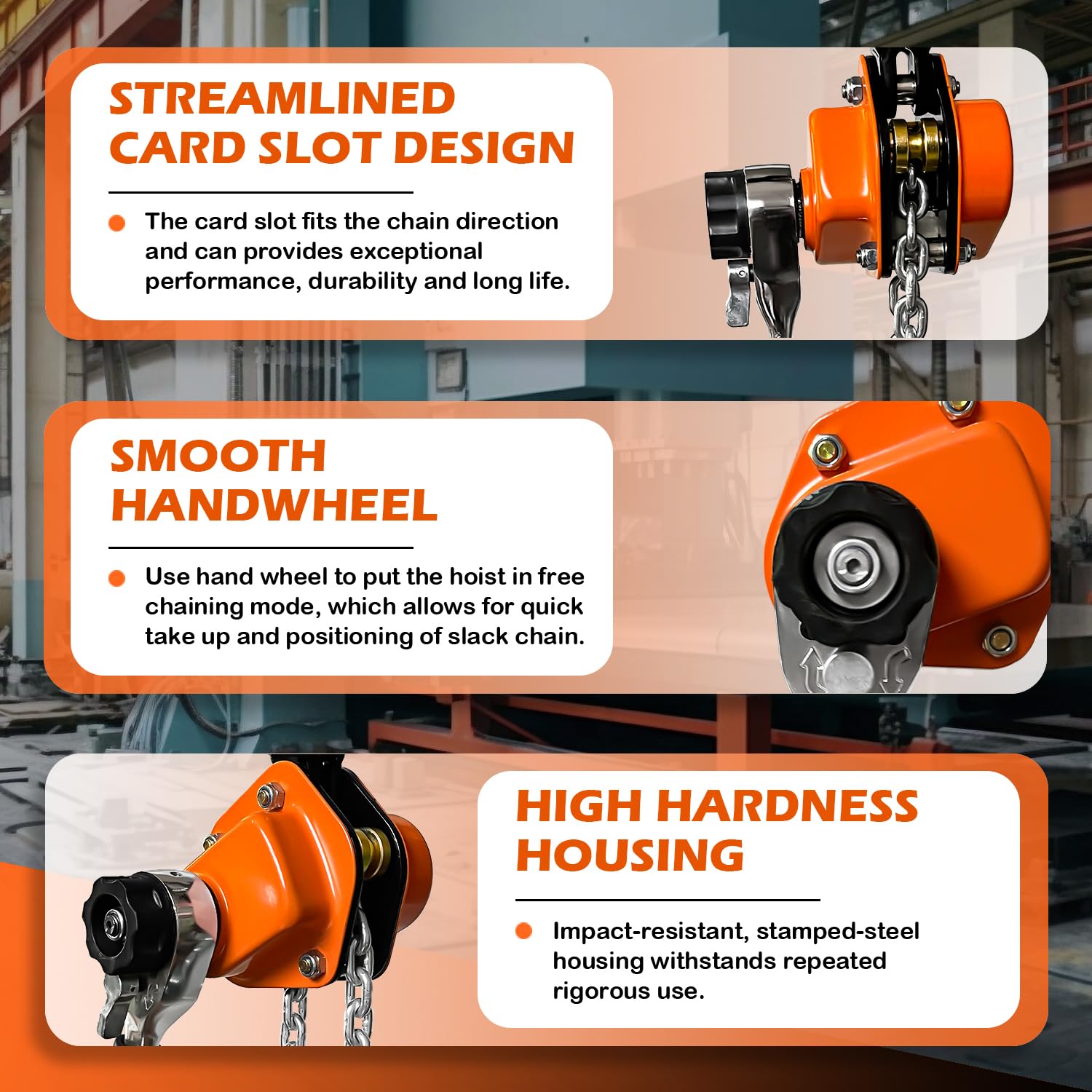 Mini Lever Chain Hoist - 1100LBS Lifting Tool -3 Mini Lever Chain Hoist - 1100LBS Lifting Tool -3