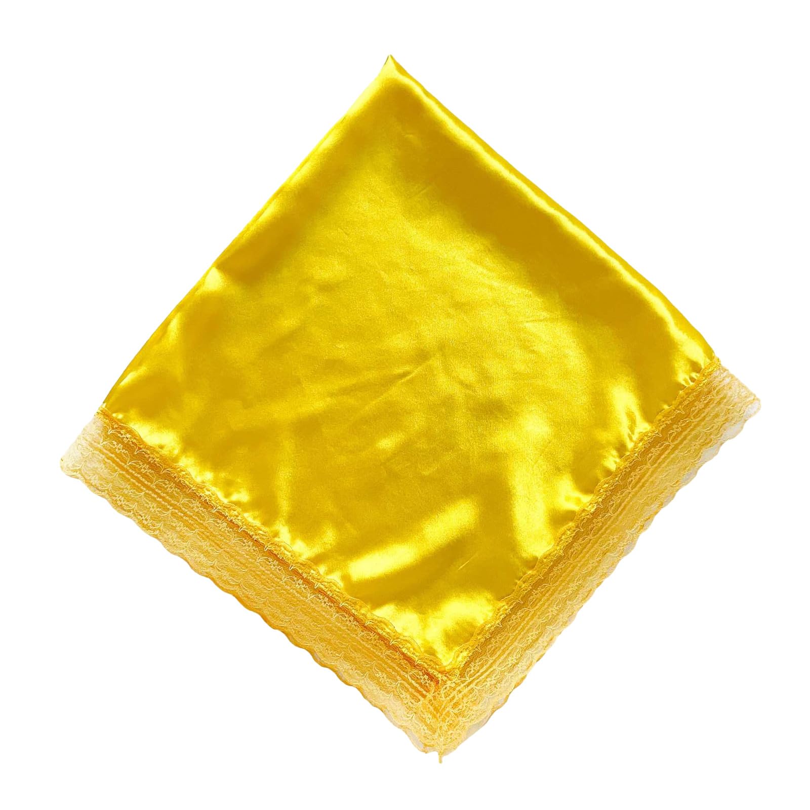 Sisyeuo Satins Square Scarf Vibranting Color Smooth Sturdy Washable Everyday Carry Multipurpose Satins Face Cloth