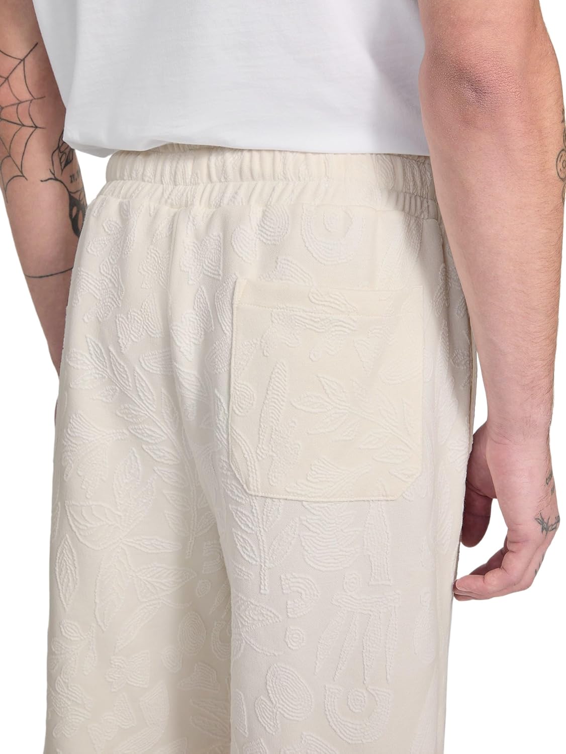 GUESS Jacquard Foliage Shorts - Image 5