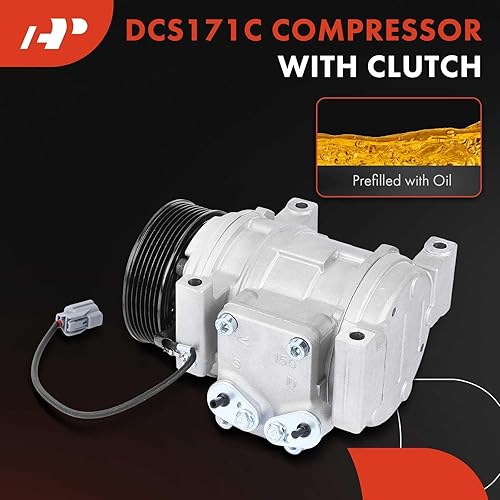 Miniatura 3 de A-Premium Compresor de aire acondicionado y aire acondicionado con embrague compatible con Honda CR-V CRV 2.4L 2002 2003 2004 2005 2006 - [apto para