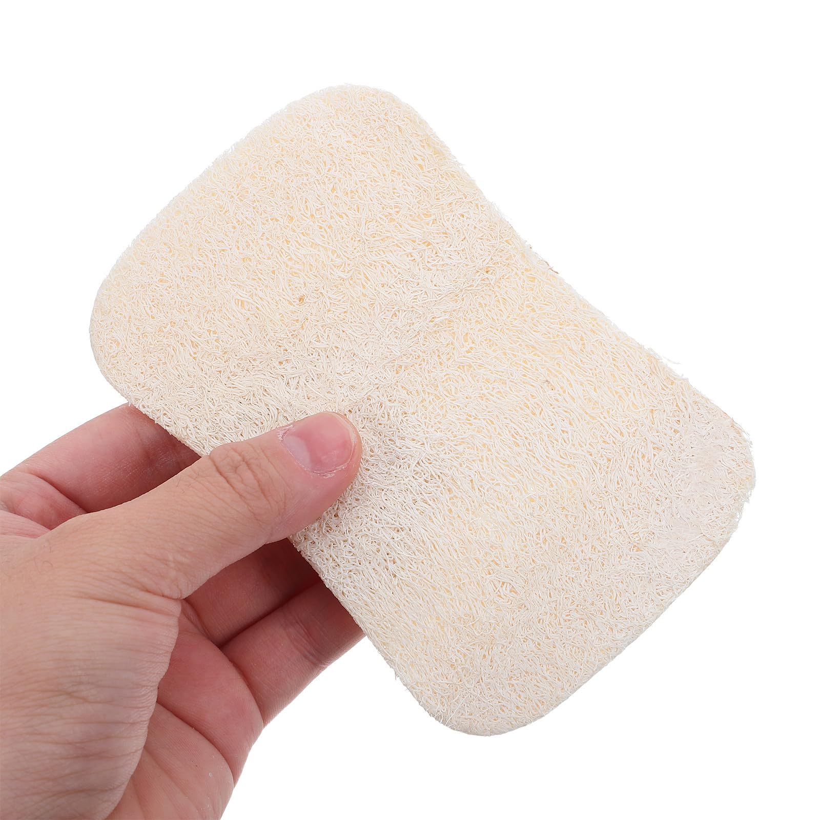20 Esponjas para Fregar Platos y Ollas de Fibra Natural de Lufa, sin Rayar ni Dejar Grasa, Ideales para Cocina y Uso Doméstico