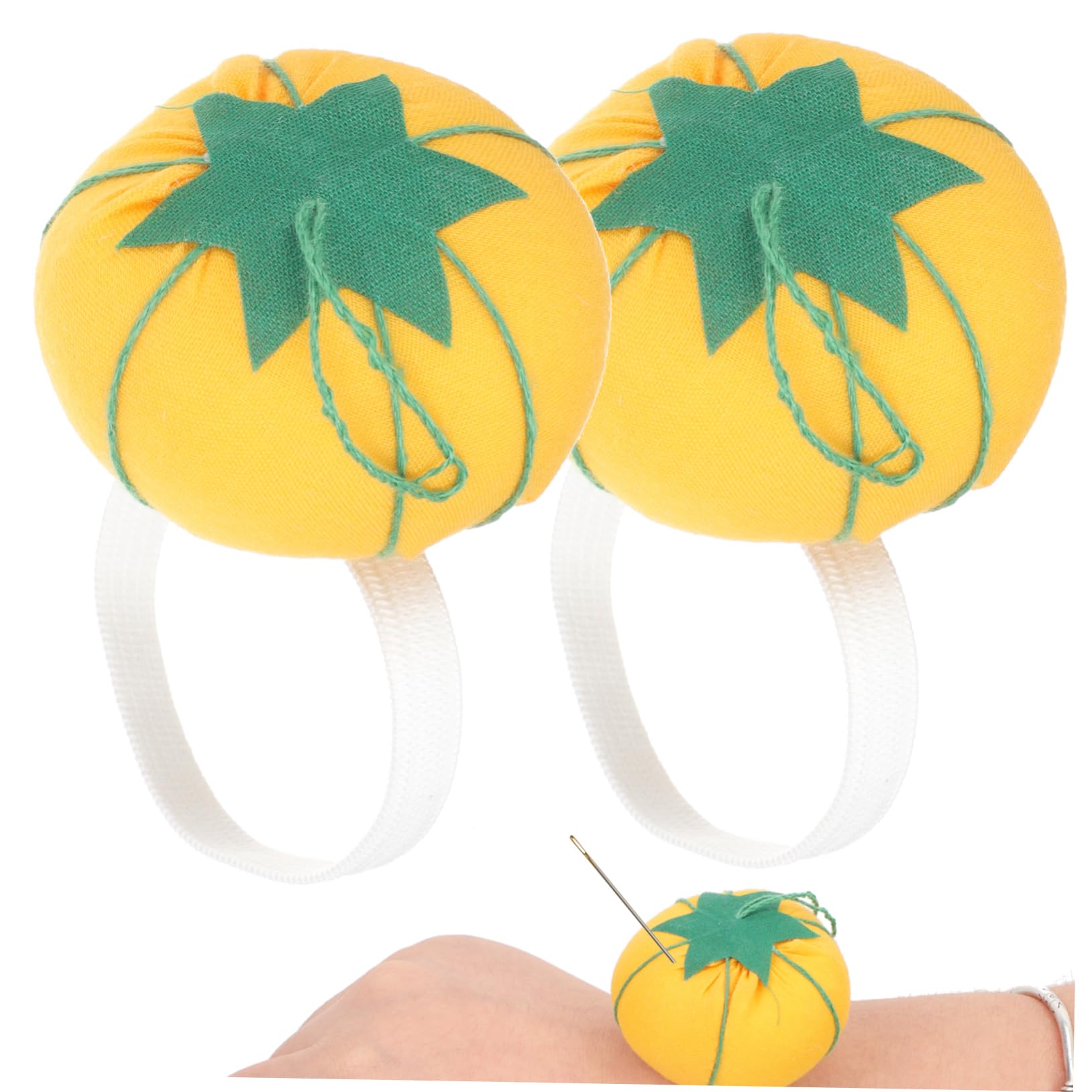 DIYEAH 10 Piezas Alfiletero Compacto Alfiletero Pequeño Soporte Para Alfileres De Costura De Uso Diario Cojín De Aguja De Alfiler Alfileteros De Muñeca Para Coser Precioso Alfiletero Tela