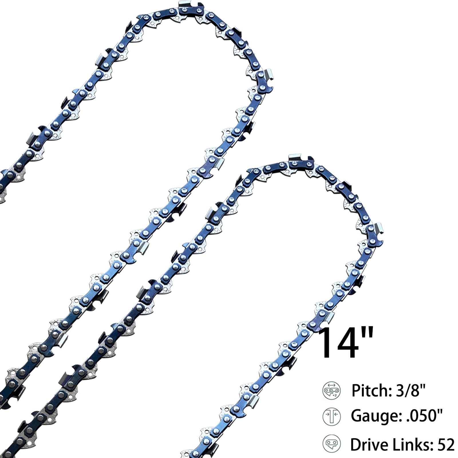 Mini Chain Saw 6 Inch Blade 2-Pack 6-Inch S For Makita XCU14Z - T-05907 ...
